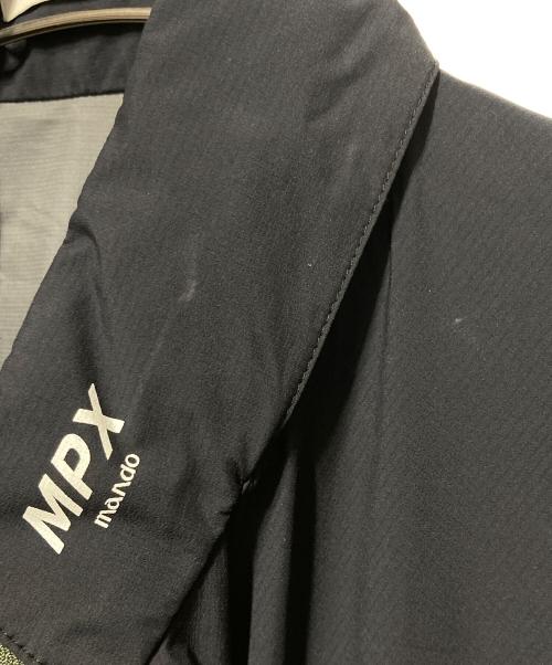 MPX MANDO（エムピーエックス マンド）MPX MANDO (エムピーエックス マンド) ナイロンジャケット ブラック×カーキ サイズ:Lの古着・服飾アイテム