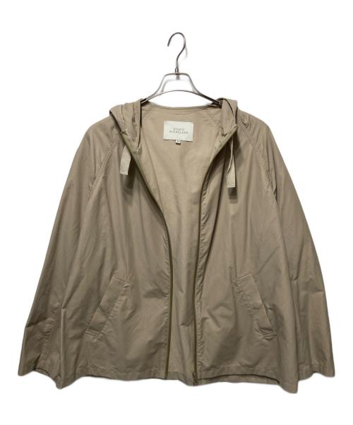 STUDIO NICHOLSON（スタジオ ニコルソン）STUDIO NICHOLSON (スタジオ ニコルソン) HOODED CROP JACKET ベージュ サイズ:Mの古着・服飾アイテム