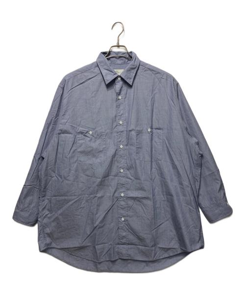 HERILL（ヘリル）HERILL (ヘリル) Suvin Workshirts ブルー サイズ:2の古着・服飾アイテム