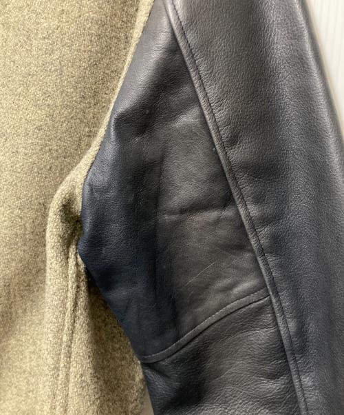 GB sport（ゴールデンベアスポーツ）GB sport (ゴールデンベアスポーツ) Warehouse 別注 GB スタジャン グレー×ネイビー サイズ:Mの古着・服飾アイテム