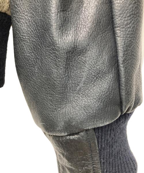 GB sport（ゴールデンベアスポーツ）GB sport (ゴールデンベアスポーツ) Warehouse 別注 GB スタジャン グレー×ネイビー サイズ:Mの古着・服飾アイテム