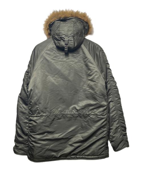 ALPHA（アルファ）ALPHA (アルファ) N-3Bタイプコート カーキ サイズ:XLの古着・服飾アイテム