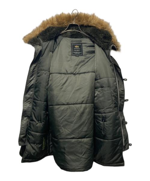 ALPHA（アルファ）ALPHA (アルファ) N-3Bタイプコート カーキ サイズ:XLの古着・服飾アイテム