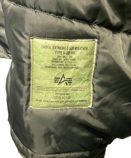 ALPHA（アルファ）ALPHA (アルファ) N-3Bタイプコート カーキ サイズ:XLの古着・服飾アイテム