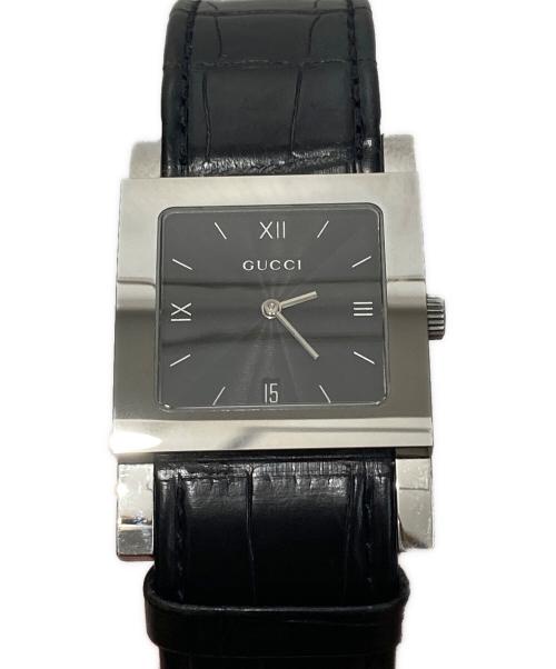 GUCCI（グッチ）GUCCI (グッチ) 腕時計 ブラックの古着・服飾アイテム