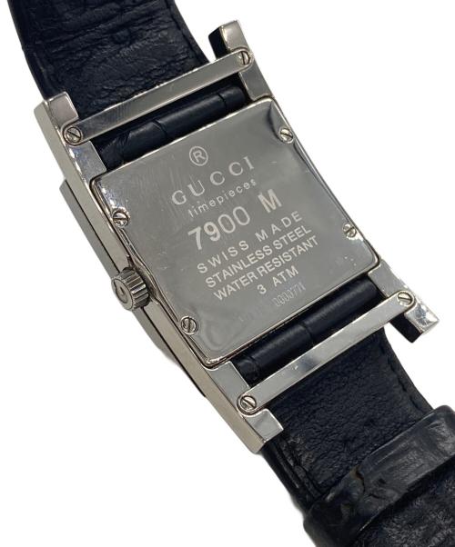 GUCCI（グッチ）GUCCI (グッチ) 腕時計 ブラックの古着・服飾アイテム