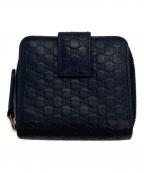 GUCCIグッチ）の古着「2つ折り財布」｜ブラック