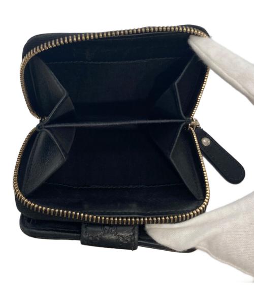 GUCCI（グッチ）GUCCI (グッチ) 2つ折り財布 ブラックの古着・服飾アイテム