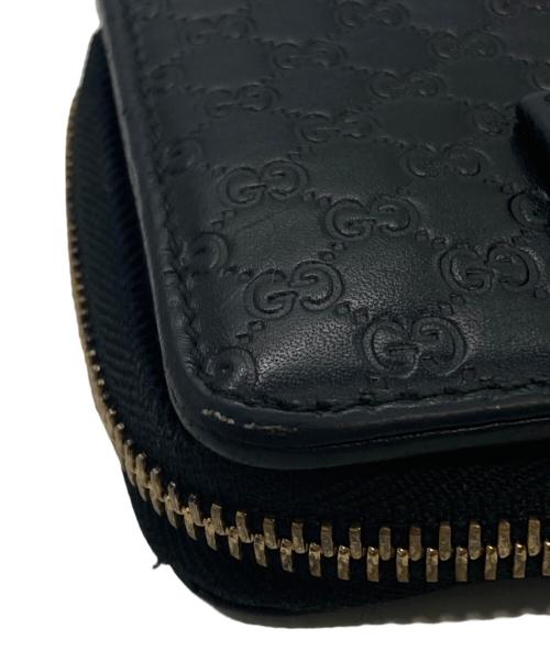 GUCCI（グッチ）GUCCI (グッチ) 2つ折り財布 ブラックの古着・服飾アイテム