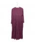 ne quittez pas (ヌキテパ) コットンボイルクロスオーバーフロントガウン カシュクール2wayロングカーディガン パープル サイズ:無し：6000円