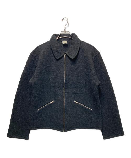 agnes b homme（アニエスベーオム）agnes b homme (アニエスベーオム) ウールジャケット ブラック サイズ:2の古着・服飾アイテム