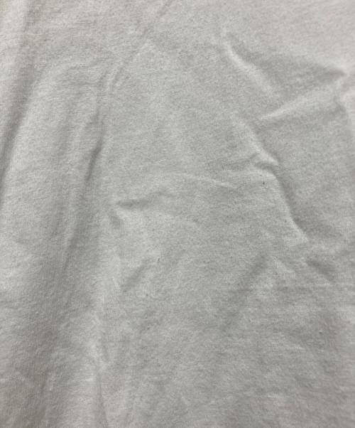 55DSL（フィフテーファイブディーエスエル）55DSL (フィフテーファイブディーエスエル) リンガープリントTシャツ ホワイト×グリーン サイズ:Mの古着・服飾アイテム