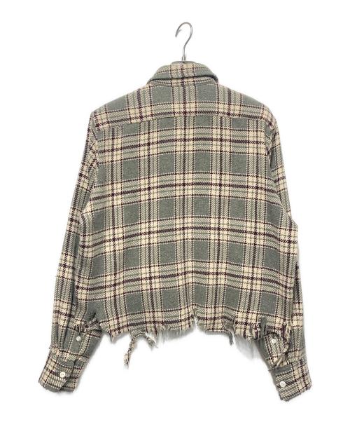 SYUMAN.（シュウマン）SYUMAN. (シュウマン) Broken numbering shirts グレー サイズ:2の古着・服飾アイテム