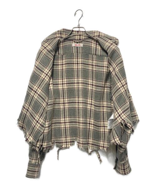 SYUMAN.（シュウマン）SYUMAN. (シュウマン) Broken numbering shirts グレー サイズ:2の古着・服飾アイテム