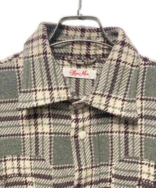 SYUMAN.（シュウマン）SYUMAN. (シュウマン) Broken numbering shirts グレー サイズ:2の古着・服飾アイテム