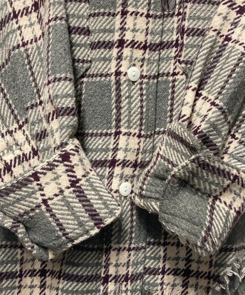 SYUMAN.（シュウマン）SYUMAN. (シュウマン) Broken numbering shirts グレー サイズ:2の古着・服飾アイテム