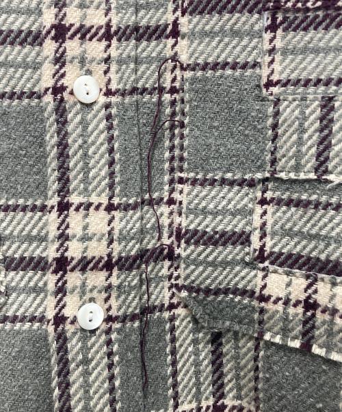 SYUMAN.（シュウマン）SYUMAN. (シュウマン) Broken numbering shirts グレー サイズ:2の古着・服飾アイテム