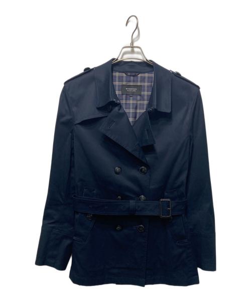 BURBERRY BLACK LABEL（バーバリーブラックレーベル）BURBERRY BLACK LABEL (バーバリーブラックレーベル) トレンチコート ネイビー サイズ:Ｌの古着・服飾アイテム