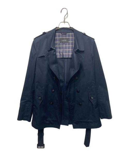 BURBERRY BLACK LABEL（バーバリーブラックレーベル）BURBERRY BLACK LABEL (バーバリーブラックレーベル) トレンチコート ネイビー サイズ:Ｌの古着・服飾アイテム