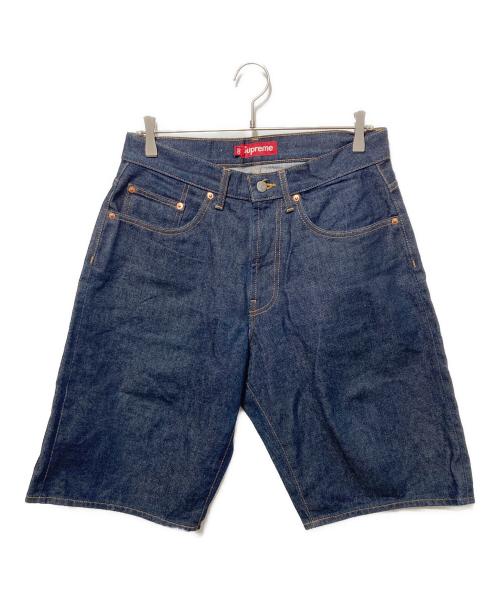 SUPREME（シュプリーム）SUPREME (シュプリーム) Rigid Baggy Selvedge Denim Short インディゴ サイズ:30の古着・服飾アイテム