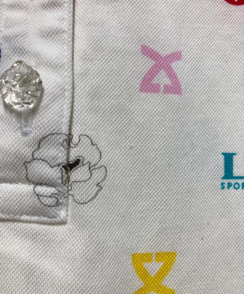 LEONARD SPORT（レオナール スポーツ）LEONARD SPORT (レオナール スポーツ) ポロシャツ マルチカラー サイズ:40の古着・服飾アイテム