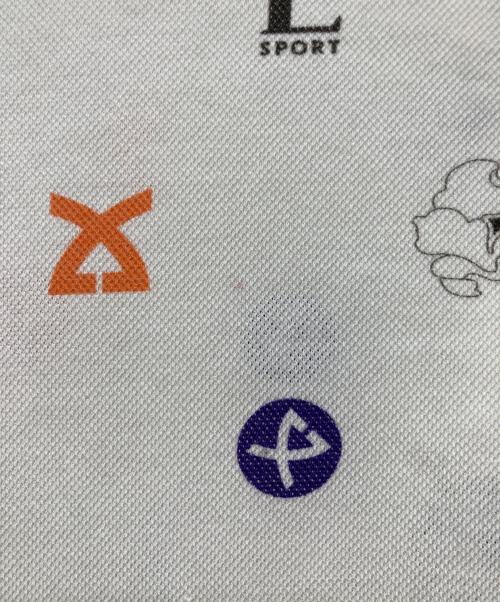 LEONARD SPORT（レオナール スポーツ）LEONARD SPORT (レオナール スポーツ) ポロシャツ マルチカラー サイズ:40の古着・服飾アイテム