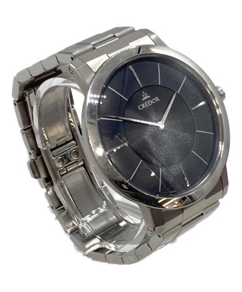 CREDOR（クレドール）CREDOR (クレドール) 腕時計 ブラックの古着・服飾アイテム