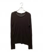 BASERANGEベースレンジ）の古着「LONG SLEEVE TEE FOVEA」｜ブラウン