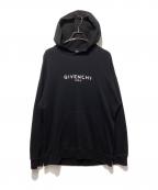 GIVENCHYジバンシィ）の古着「ブロークンロゴパーカー」｜ブラック