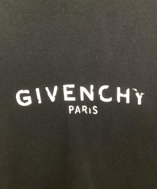 GIVENCHY（ジバンシィ）GIVENCHY (ジバンシィ) ブロークンロゴパーカー ブラック サイズ:Lの古着・服飾アイテム