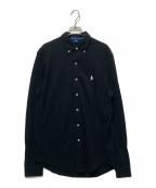 RALPH LAURENラルフローレン）の古着「鹿の子シャツ」｜ブラック