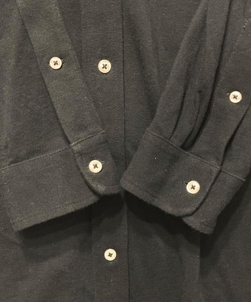 RALPH LAUREN（ラルフローレン）RALPH LAUREN (ラルフローレン) 鹿の子シャツ ブラック サイズ:Mの古着・服飾アイテム