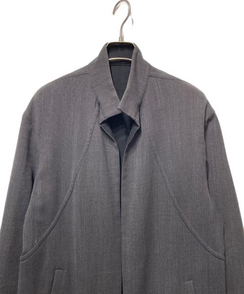 Y's（ワイズ）Y's (ワイズ) リバーシブルロングコート グレー サイズ:無しの古着・服飾アイテム