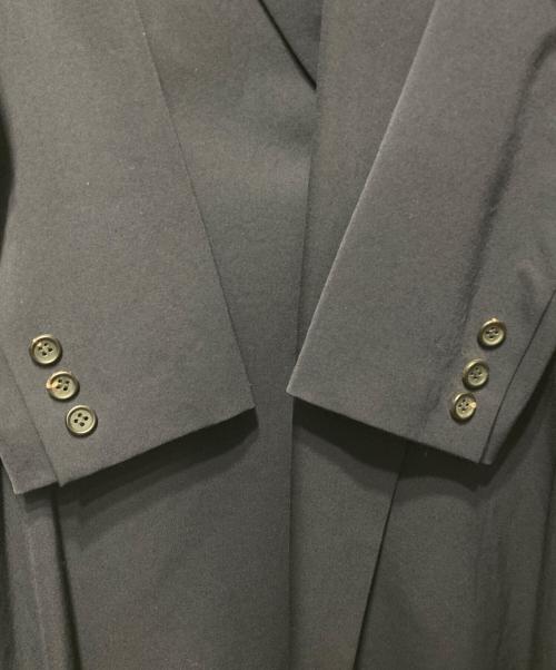 Y's（ワイズ）Y's (ワイズ) ウールギャバジンロングコート ネイビー サイズ:無しの古着・服飾アイテム