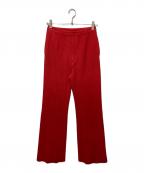 holidayホリデー）の古着「BONDING FLARE PANTS」｜レッド