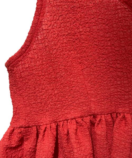 holiday（ホリデー）HOLIDAY (ホリデー) BONDING TOPS レッド サイズ:ONE SIZEの古着・服飾アイテム