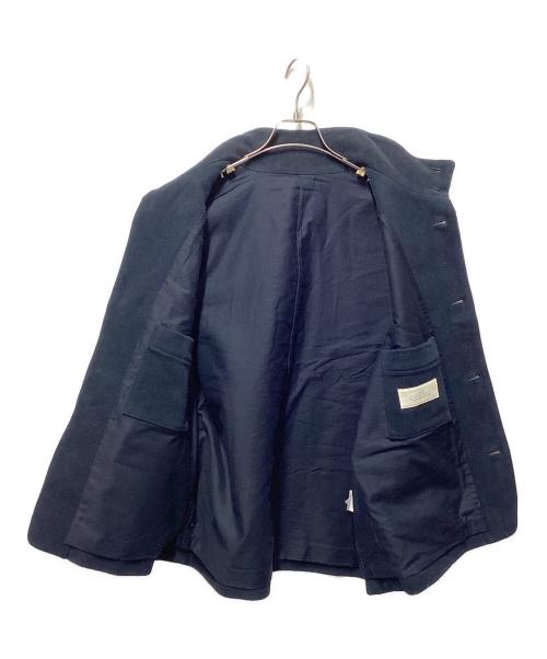 nestrobe confect（ネストローブ コンフェクト）nestrobe confect (ネストローブ コンフェクト) ダブルクロスモールスキンハイネックベスト ネイビー サイズ:4の古着・服飾アイテム