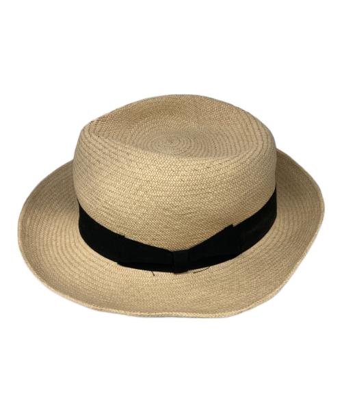 東京 HAT ROCKERS（トウキョウハットロッカーズ）東京 HAT ROCKERS (トウキョウハットロッカーズ) WACKO MARIA (ワコマリア) 中折れパナマハット ベージュの古着・服飾アイテム