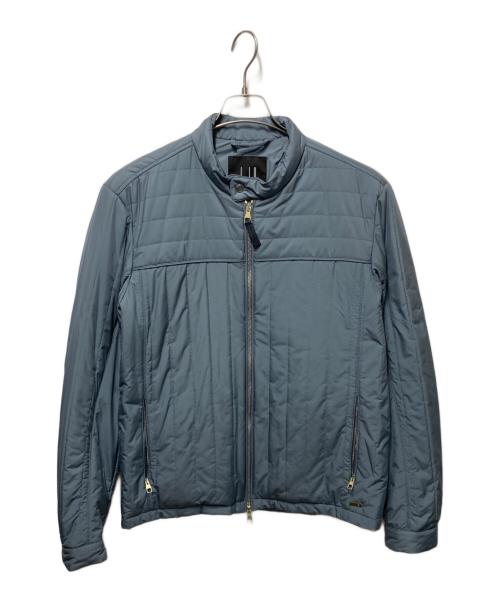 dunhill（ダンヒル）dunhill (ダンヒル) 中綿キルティングジャケット ブルー サイズ:Ｌの古着・服飾アイテム