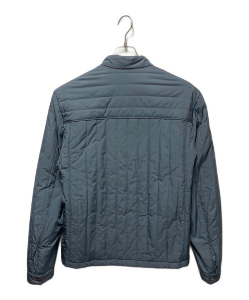 dunhill（ダンヒル）dunhill (ダンヒル) 中綿キルティングジャケット ブルー サイズ:Ｌの古着・服飾アイテム