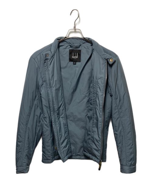 dunhill（ダンヒル）dunhill (ダンヒル) 中綿キルティングジャケット ブルー サイズ:Ｌの古着・服飾アイテム
