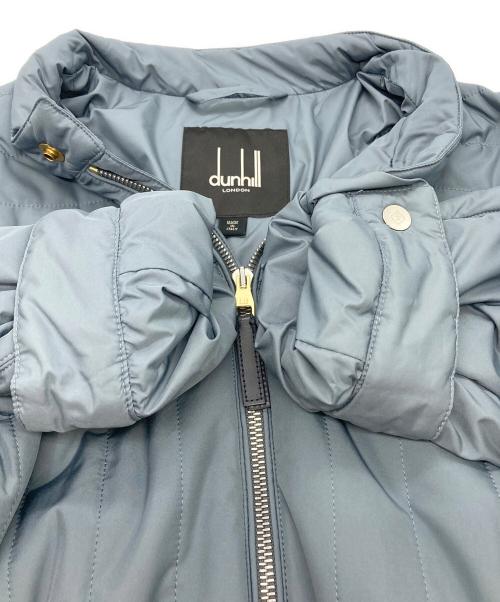 dunhill（ダンヒル）dunhill (ダンヒル) 中綿キルティングジャケット ブルー サイズ:Ｌの古着・服飾アイテム