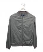 Aquascutumアクアスキュータム）の古着「ボンバージャケット」｜グレー