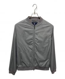 Aquascutum（アクアスキュータム）の古着「ボンバージャケット」｜グレー