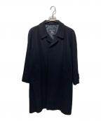 Burberry'sバーバリーズ）の古着「ウールヘリンボンコート」｜ネイビー