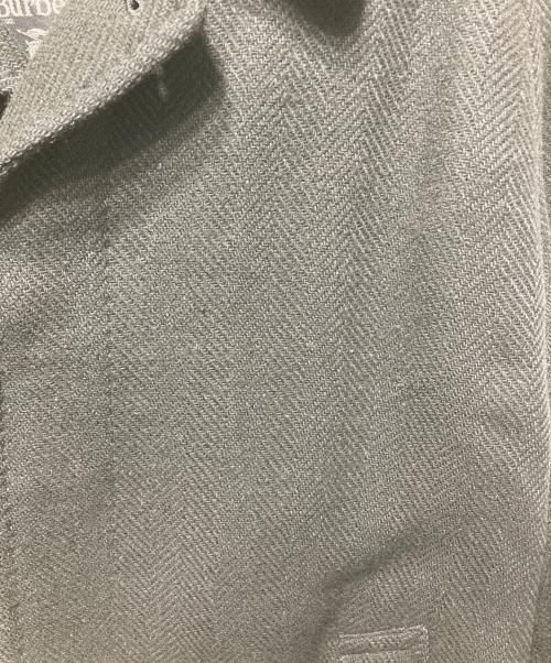 Burberry's（バーバリーズ）Burberry's (バーバリーズ) ウールヘリンボンコート ネイビー サイズ:表記なしの古着・服飾アイテム