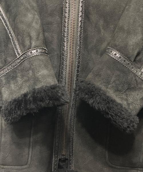 WTAPS（ダブルタップス）WTAPS (ダブルタップス) ムートンジャケット ブラック サイズ:Ｓの古着・服飾アイテム