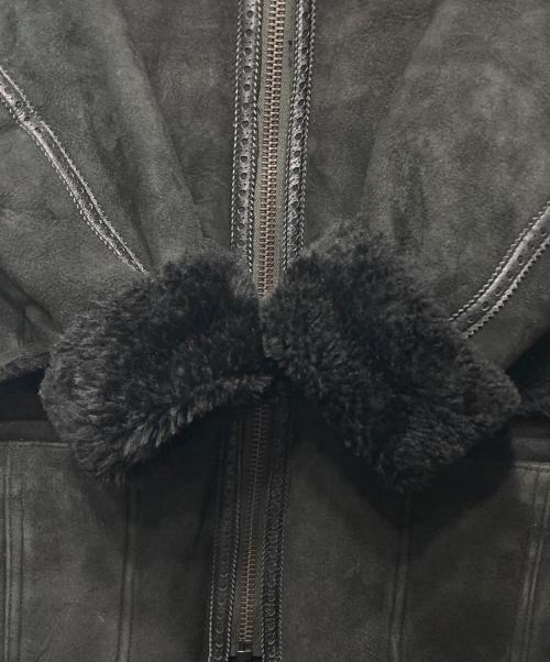 WTAPS（ダブルタップス）WTAPS (ダブルタップス) ムートンジャケット ブラック サイズ:Ｓの古着・服飾アイテム