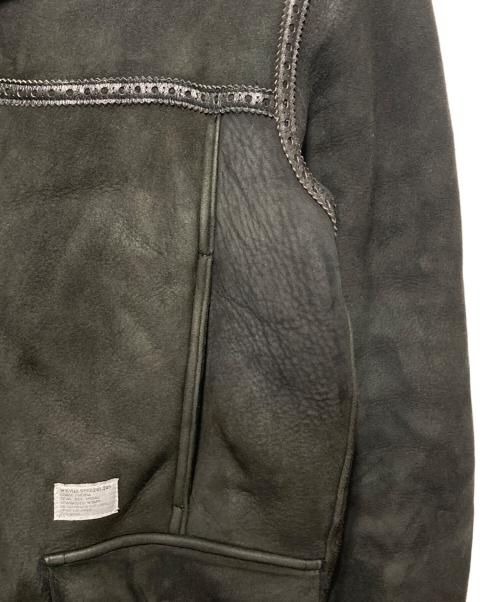 WTAPS（ダブルタップス）WTAPS (ダブルタップス) ムートンジャケット ブラック サイズ:Ｓの古着・服飾アイテム