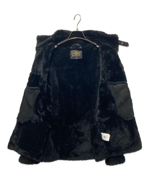 WTAPS（ダブルタップス）WTAPS (ダブルタップス) ムートンジャケット ブラック サイズ:Ｓの古着・服飾アイテム